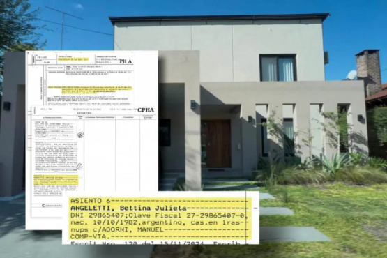 ¡245.000 dólares en efectivo por reformas en la casa del funcionario!