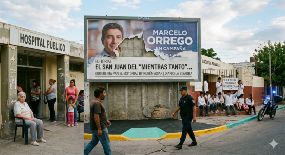 ¿Promesas de cambio o un simple maquillaje que afecta la salud, educación y seguridad de los sanjuaninos?