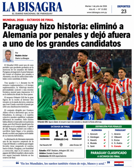 eliminó a Alemania y dejó a uno de los favoritos afuera del Mundial 2026 ¡Increíble hazaña futbolística!